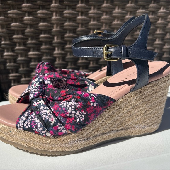 NWOT Ted Baker Taylina Espadrille Wedge Sandal Size 5.5 EU 36 - Picture 2 of 8